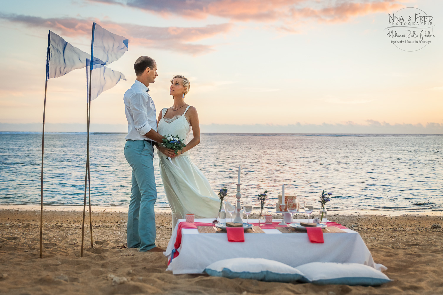 shooting, mariage sur la plage réunion quelque,chose,de,bleu,01